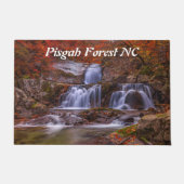 Rustikaler Pisgah Forest NC Fußmatte (Vorderseite)