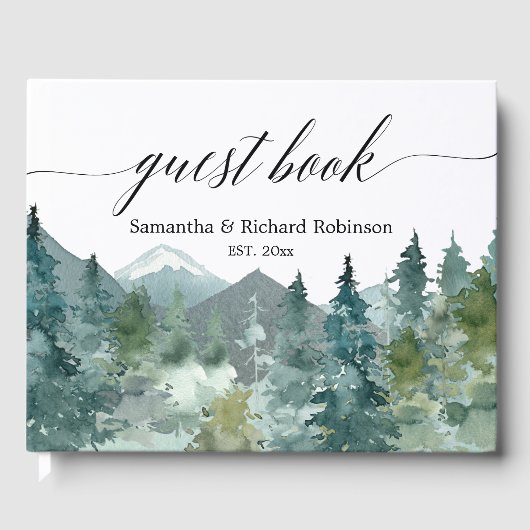 Rustikaler Polterabend Gästebuch (Vorderseite)