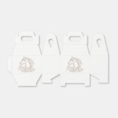 Rustikaler Pony Western Reitpony Geschenkschachtel (Ungefaltet)