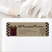 Rustikaler, primitiver Roter Salat Haus Willow Tre (Insitu)