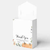 Rustikaler Pumpkin Boho Floral Fall in Liebe Geschenkschachtel (Geöffnet)