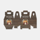 Rustikaler Pumpkin Fall Erntedank Geschenkschachtel (Ungefaltet)