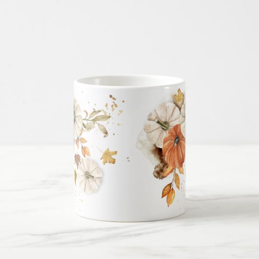 Rustikaler Pumpkinfall Kaffeetasse (Mittel)
