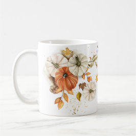 Rustikaler Pumpkinfall Kaffeetasse