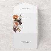 Rustikaler QR-Code für Herbst All In One Einladung (Außenbereich)