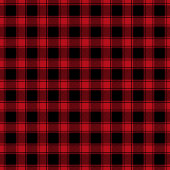 Rustikaler Red Black Runner Zeitlos Kariert für Ta Großer Tischläufer