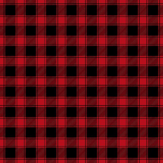 Rustikaler Red Black Runner Zeitlos Kariert für Ta Großer Tischläufer