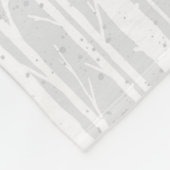 Rustikaler Reindeer Boho Wassercolor Fleecedecke (Ecke)