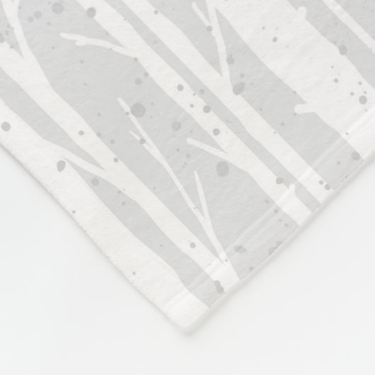 Rustikaler Reindeer Boho Wassercolor Fleecedecke (Ecke)