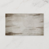 Rustikaler Retro Diaper Raffle Baby Cowboy Begleitkarte (Rückseite)