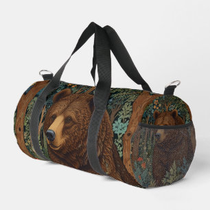 Rustikaler Retrobär Duffle Bag