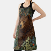 Rustikaler Retrobär Schürze (InSitu)