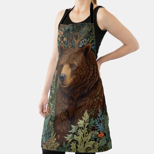 Rustikaler Retrobär Schürze (InSitu)