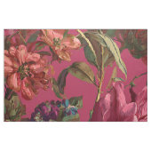 Rustikaler Rosa Botanischer Kühner Boho Blumenstof Stoff (Fat Quarter (45,7 x 55,9 cm))