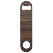 Rustikaler rosa Schmetterling Personalisierter Bar Speed Flaschenöffner (Rückseite)