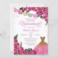 Rustikaler Rosengarten Glitzer Gown Fiesta Quincea