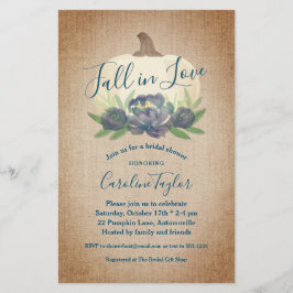 Rustikaler Rückgang des Brautparty der Liebe Blaue