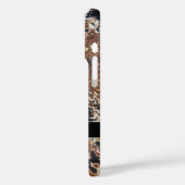 Rustikaler, rustikaler, Abstrakter Textur-Individu Case-Mate iPhone Hülle (Rückseite / Links)