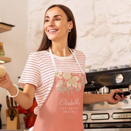 Rustikaler, rustikaler Koch Schürze