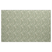 Rustikaler Salbei-Grün-Botanischer-Kühner-Vintage- Stoff (Fat Quarter (45,7 x 55,9 cm))