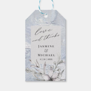 rustikaler Schablone Geschenkanhänger