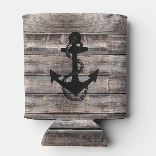 rustikaler schicker nautischer ANCHOR | Dosenkühler (Rückseite)