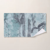 Rustikaler Schmetterling Badhandtuch Set (Handtuch)