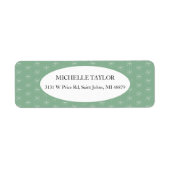 Rustikaler Schnee auf Grün (Vorne)