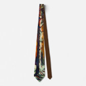 Rustikaler Schneewald Krawatte (Vorderseite)