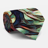 Rustikaler Schneewald Krawatte (Gerollt)