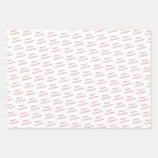 Rustikaler Schwarzer Rentier mit Schwarz-Weiß-Tart Geschenkpapier Set (Vorderseite 3)