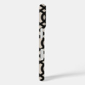 Rustikaler Schwarzer Trellis Case-Mate iPhone Hülle (Rückseite / Rechts)