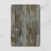 Rustikaler Schwarzwald Begleitkarte (Rückseite)