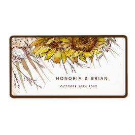 Rustikaler Senf Sonnenblume