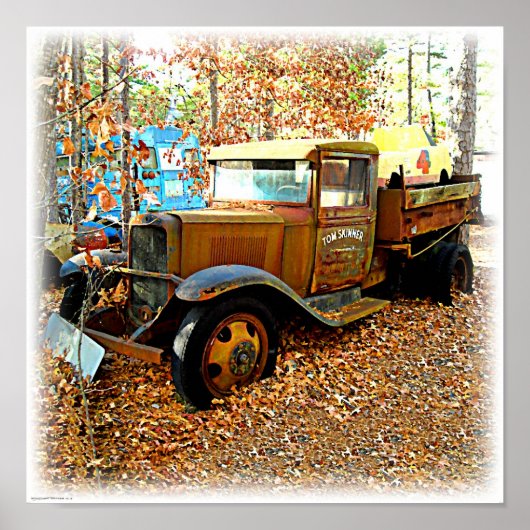 Rustikaler Skinners Junk Yard Tow Truck aus den 30 Poster (Vorne)