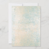 Rustikaler Sonnenuntergang Einladung (Rückseite)