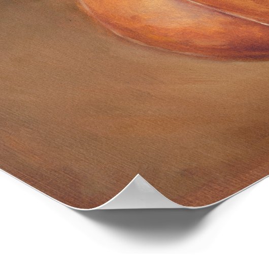 Rustikaler Sport | Boxen Poster (Ecke)