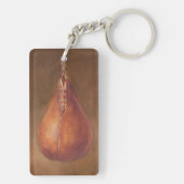 Rustikaler Sport boxendes | Schlüsselanhänger (Rückseite)