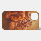 Rustikaler Sport | Boxhandschuh Case-Mate iPhone Hülle (Rückseite (Horizontal))