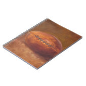 Rustikaler Sport | Fußball Notizblock (Linke Seite)