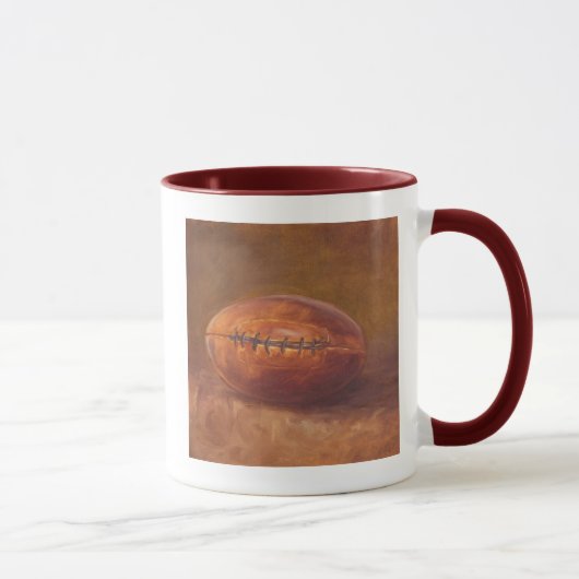 Rustikaler Sport | Fußball Tasse (Rechts)