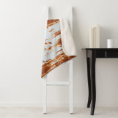 Rustikaler Stahl: Grunge Wall Texture Sherpadecke (Beispiel)