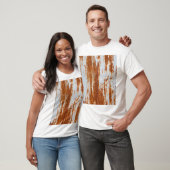 Rustikaler Stahl: Grunge Wall Texture T-Shirt (Unisex)