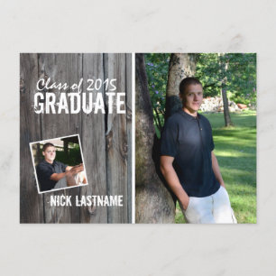 Rustikaler Stall 2015 Abschluss Einladung