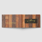 Rustikaler Stall Gästebuch (Voll)