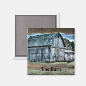 Rustikaler Stall Magnet (Vorderseite/Rückseite)