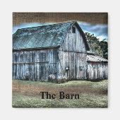 Rustikaler Stall Magnet (Vorne)