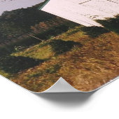 Rustikaler Stall Poster (Ecke)