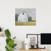 Rustikaler Stall Poster (Heimbüro)