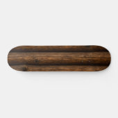 Rustikaler Stamm Skateboard (Horizontal)